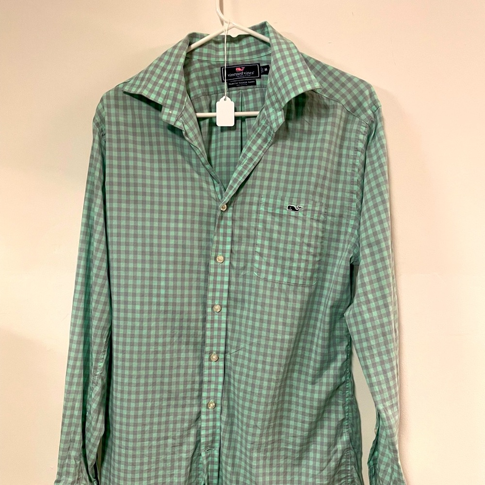 Vineyard vines slim fit tucker button up
